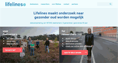 Desktop Screenshot of lifelines.nl